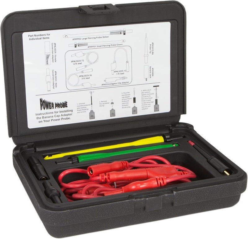 Power Probe Gold Series Lead Set with Adapters for Enhanced Connectivity - Image 3